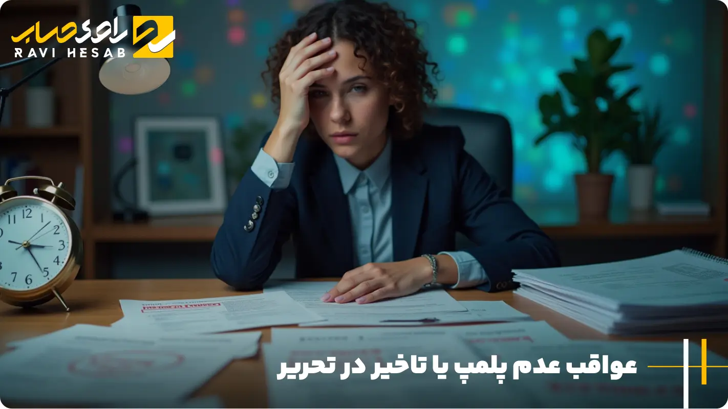 درخواست پلمپ دفاتر